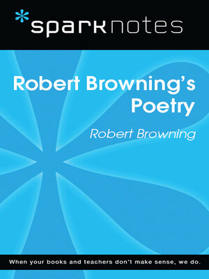 cover image of Robert Browning's Poetry (SparkNotes Literature Guide)